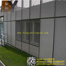 Aluminum Expanded Metal for Exterior Wall Cladding Panel / Decorative Mesh